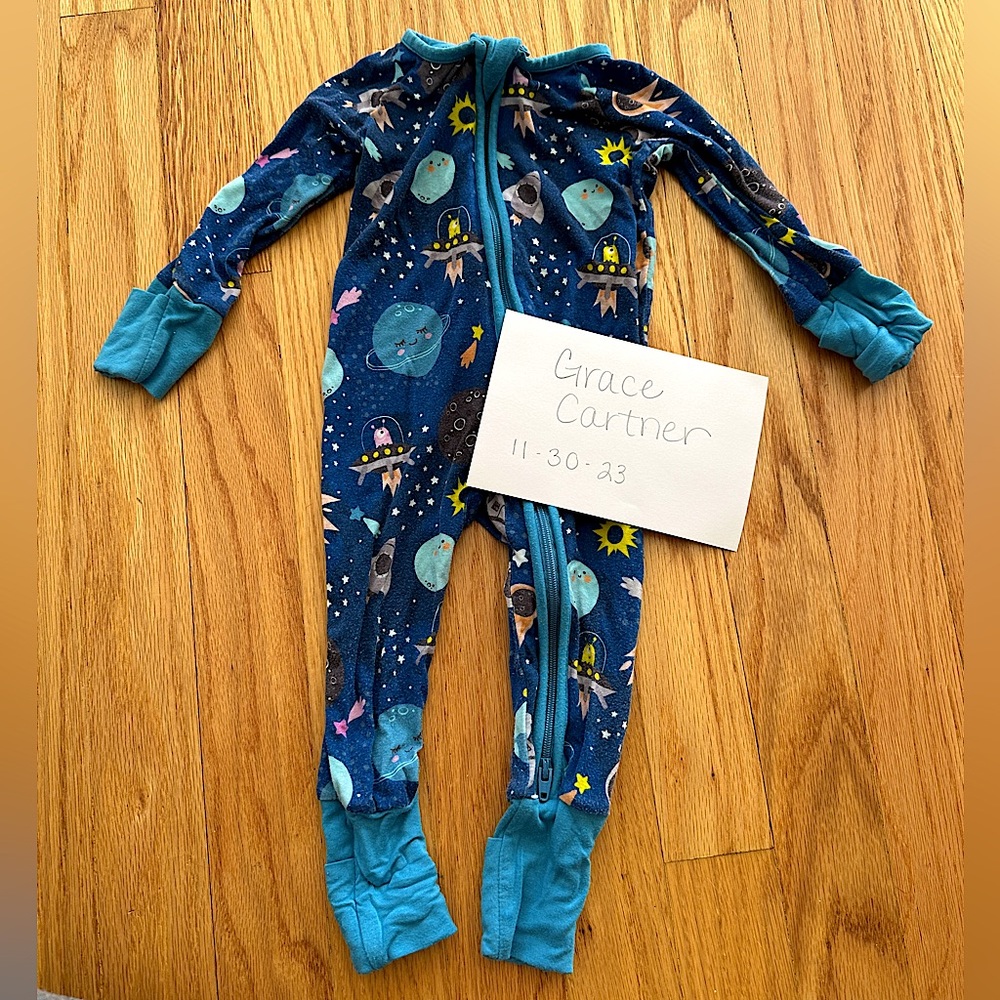Little Sleepies Zippy - Outer Space 0-3